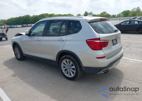 2017 BMW X3 xDrive28I из США, поврежденный, VIN 5UXWX9C58H0T13387